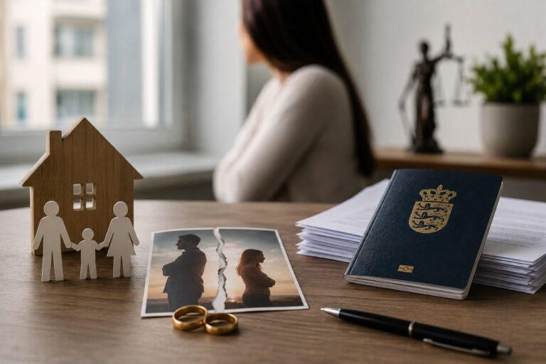 Inddragelse af opholdstilladelse efter skilsmisse: Hvad sker der?